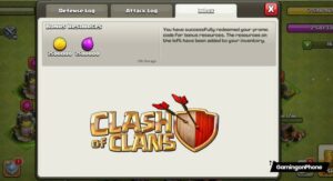 Clash of Clans Resource Rewards
