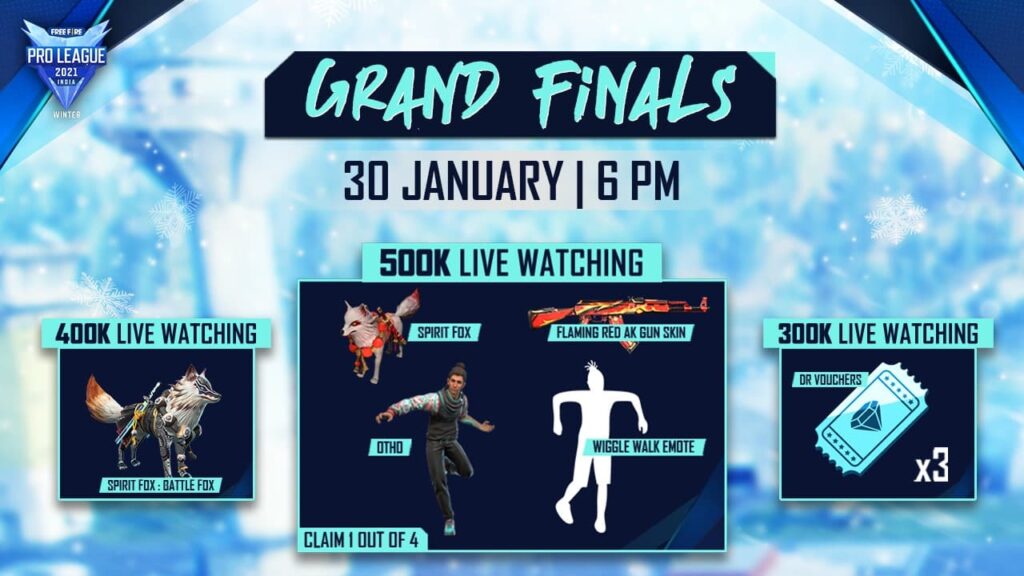 Free Fire Pro League 2021 Winter Grand Finals