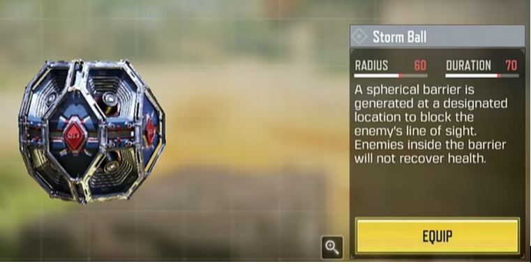 New Tactical: Storm Ball (Image via AnonymousYT)