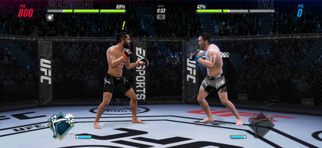 UFC Mobile 2 review fighting