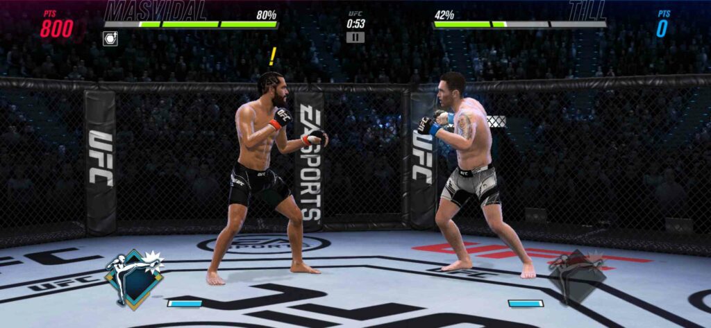 Обзор боёв UFC Mobile 2