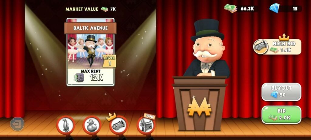 Аукционный дом Monopoly Tycoon: руководство для начинающих