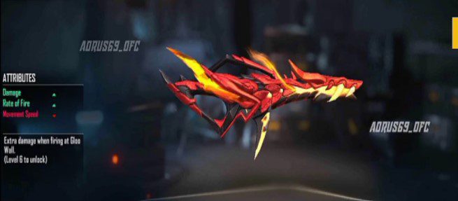 Red Draco M4A1 level 3