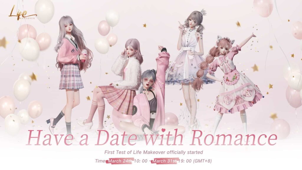 Life Makeover Romance Date  Life Makeover closed beta test