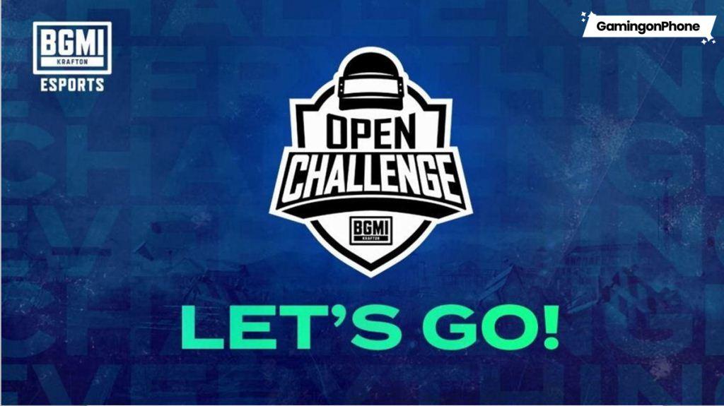 BGMI Esports Open Challenge