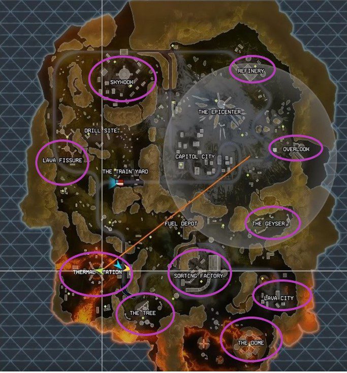 Apex Legends Mobile Worlds Edge Map guide