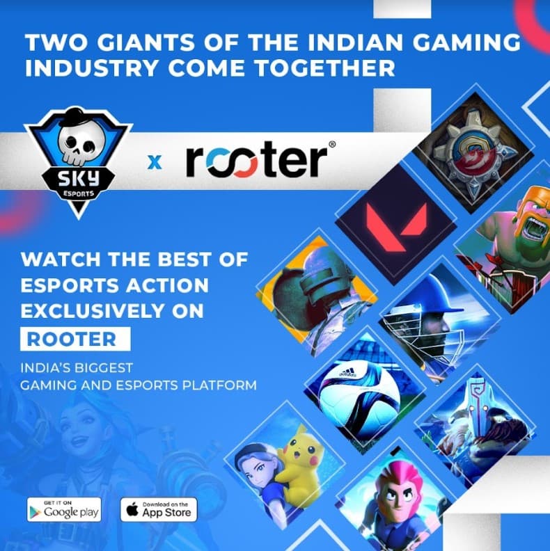 skyesports rooter