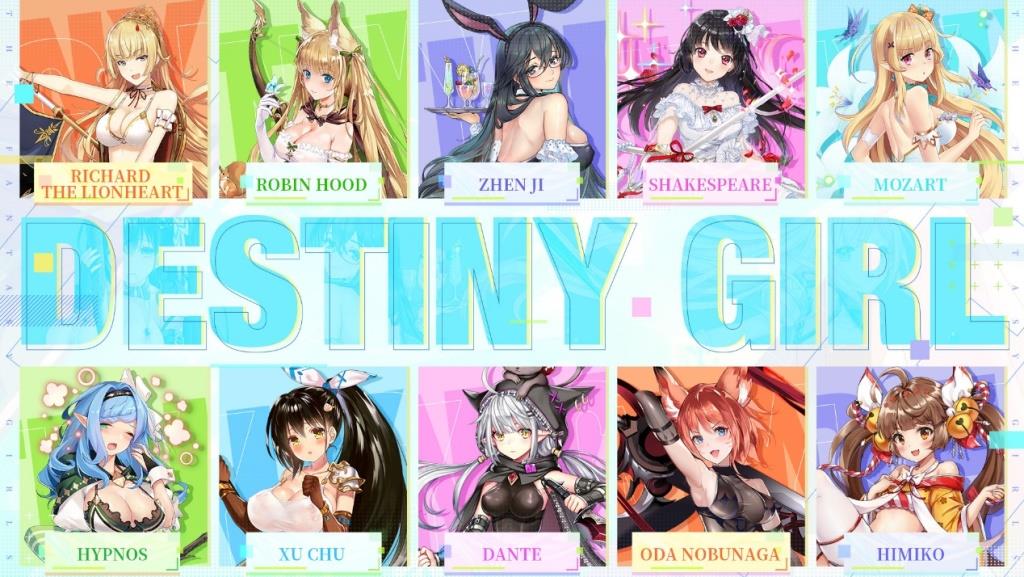 Destiny Girl Characters