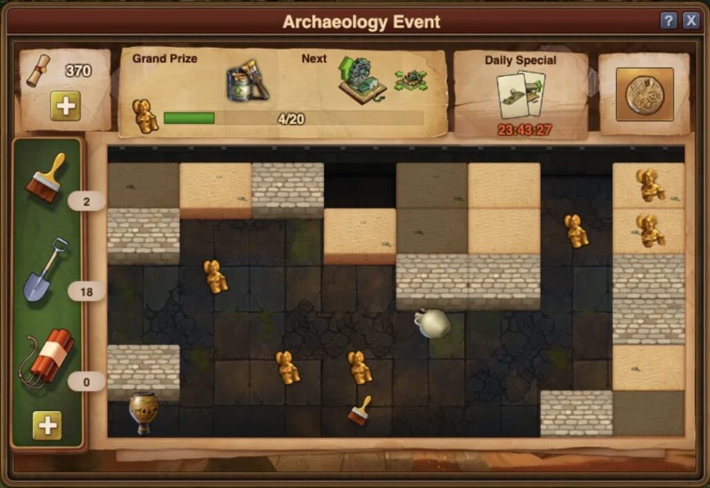 Forge of Empires event window