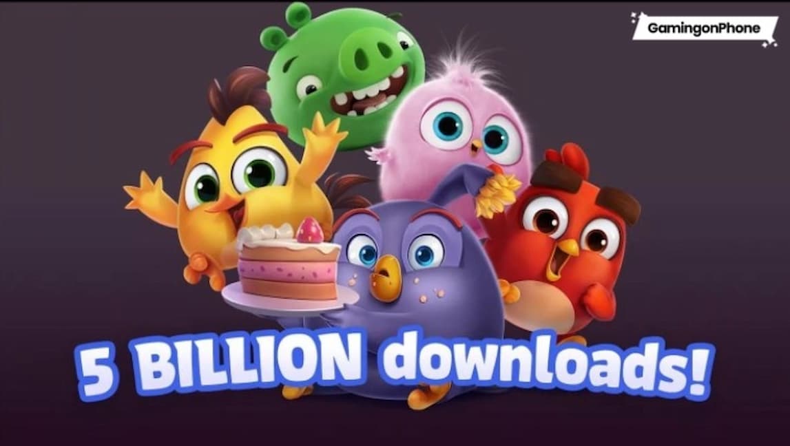 Rovio heeft wereldwijd 5 miljard downloads overtroffen voor zijn populaire Angry Birds-titels
