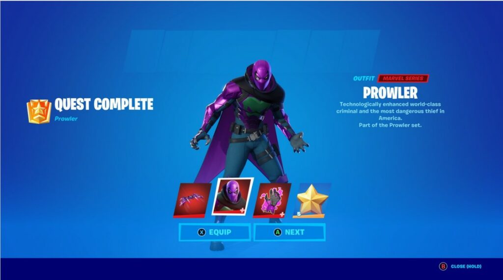 Fortnite Prowler Battle Pass