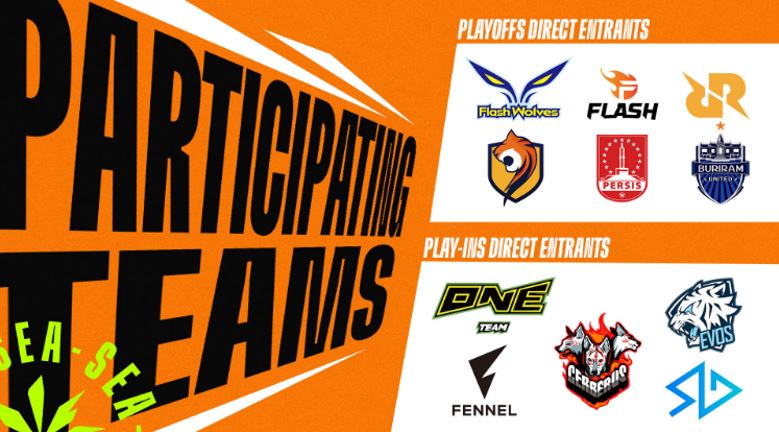 Wild Rift Champions SEA Finals 2022 teams