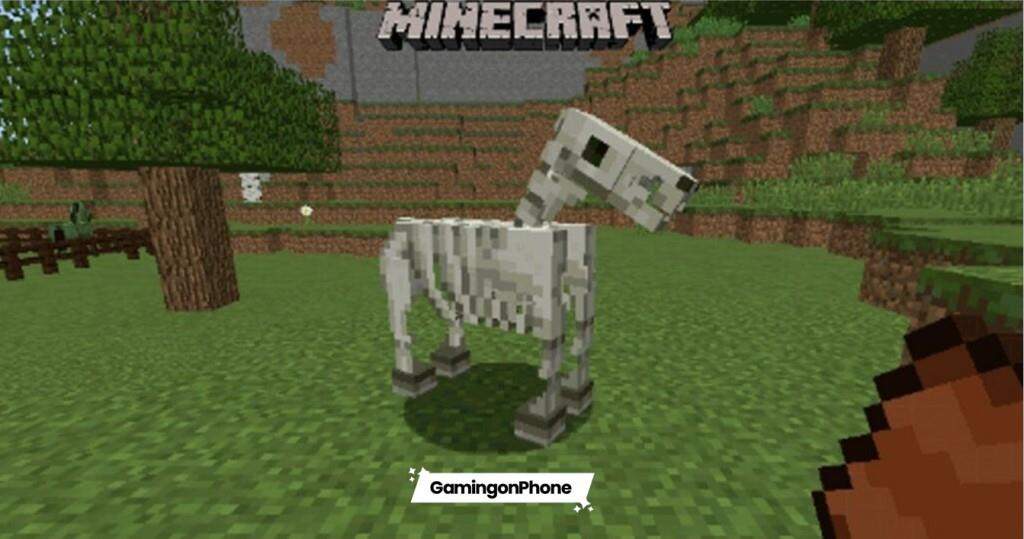 Minecraft Guide: Tips to Tame Skeleton Horse in the game