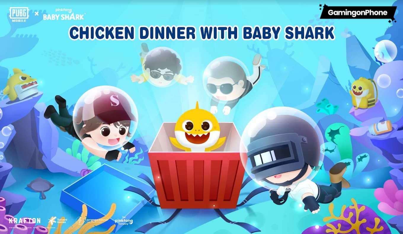 PUBG Mobile Baby Shark second collaboration