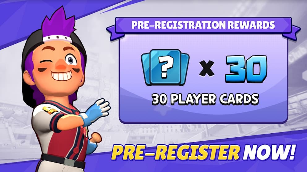 Super Baseball League pre registration rewards