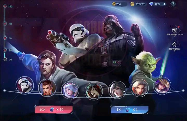 MLBB x Star Wars event for June 2022