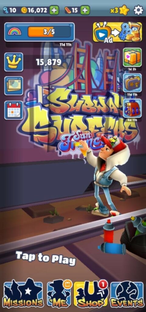 Game-Overview- Subway Surfers