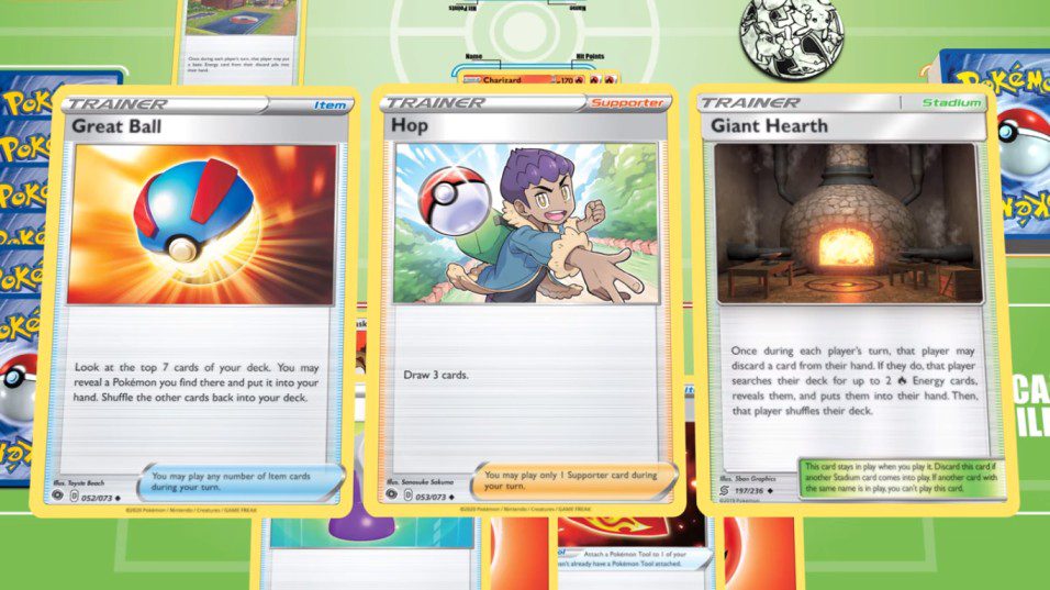 Item-Cards Pokemon TCG Live