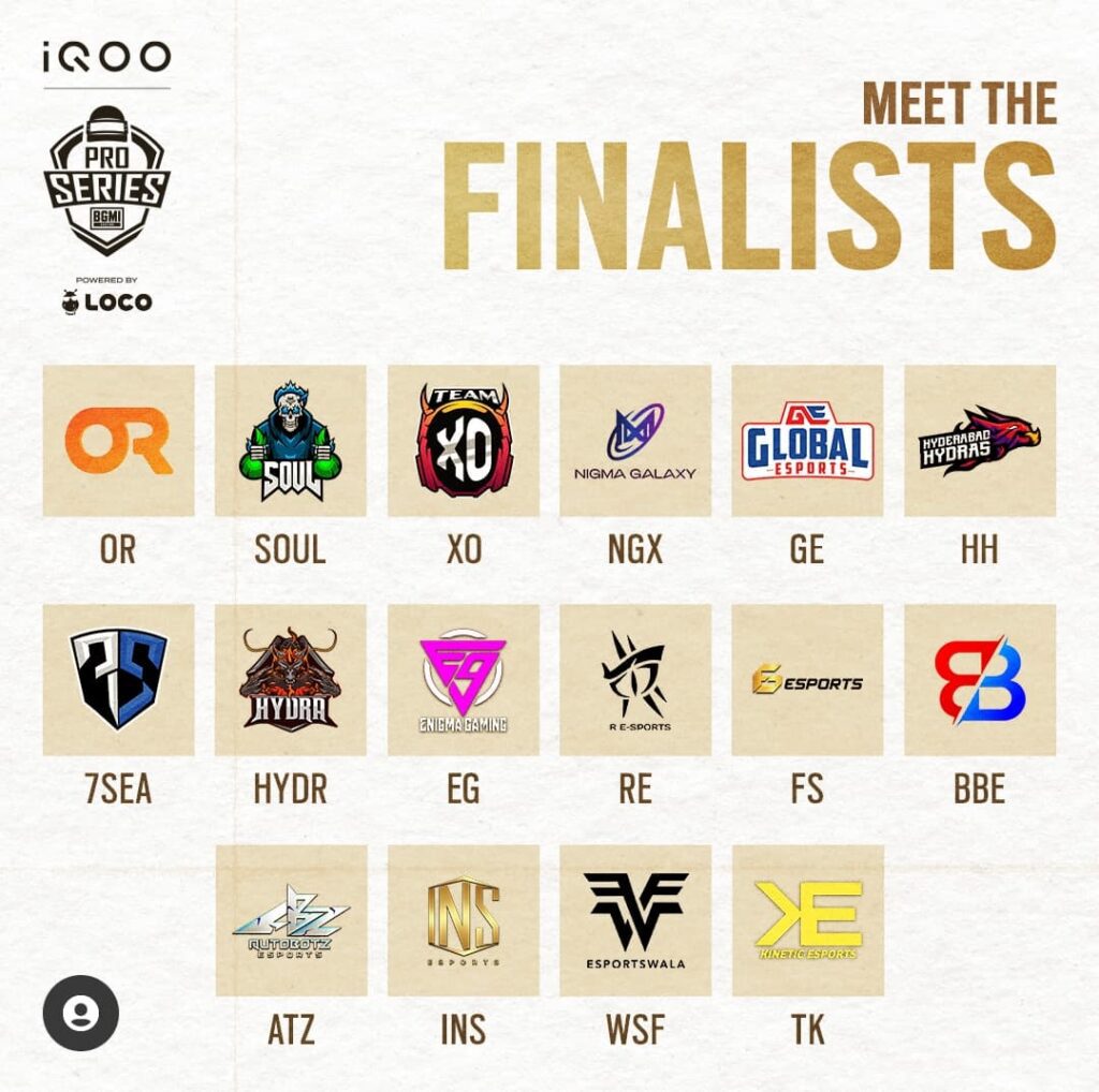 BMPS Season 1 Orange Rock Esports League Stage