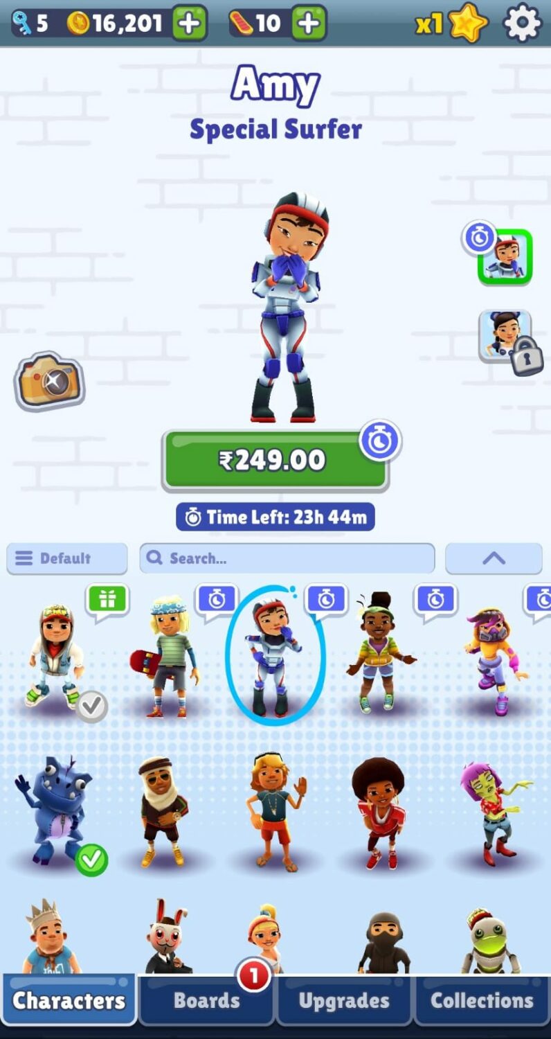 Subway Surfers In-Game Characters