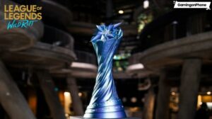 Wild Rift Icons Global Championship 2022 trophy