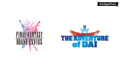 DRAGON QUEST The Adventure of Dai Final Fantasy Brave Exvius Collaboration