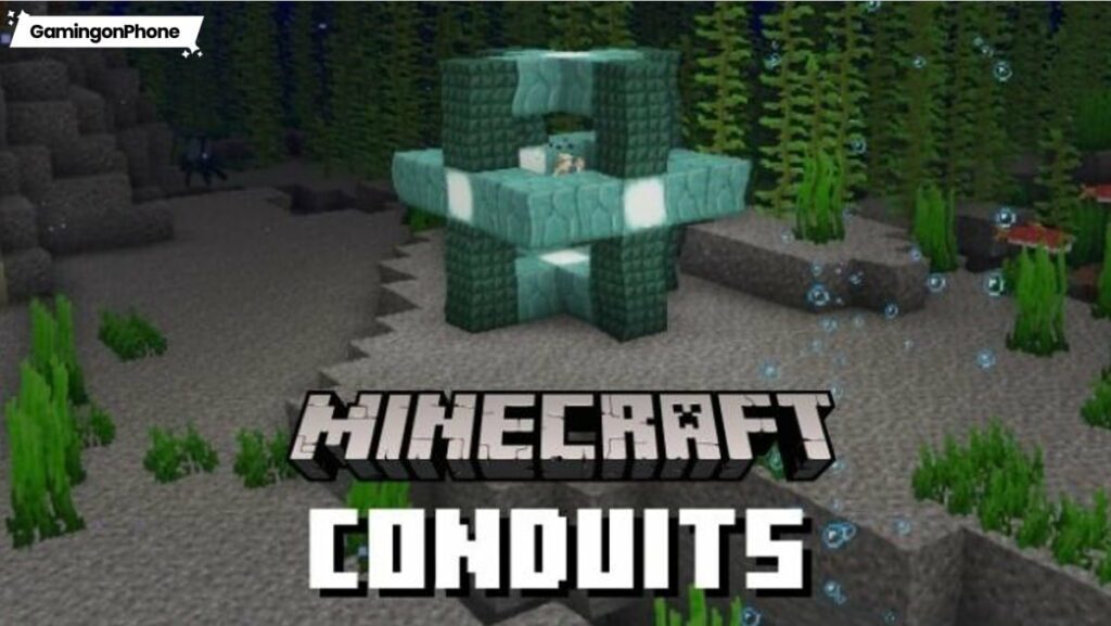 Minecraft Guide: How To Make A Conduit In The Game - GamingonPhone