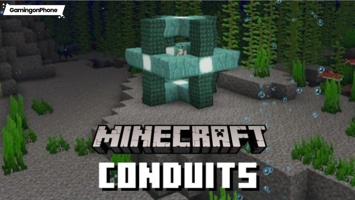 Minecraft Guide How To Make A Conduit In The Game Gamingonphone