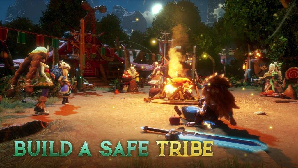 Build a Tribe in game Dragon Trail: Hunter World release