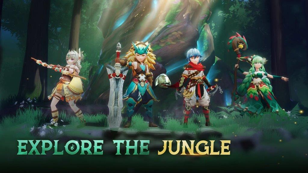 Explore Jungle in game Dragon Trail: Hunter World release