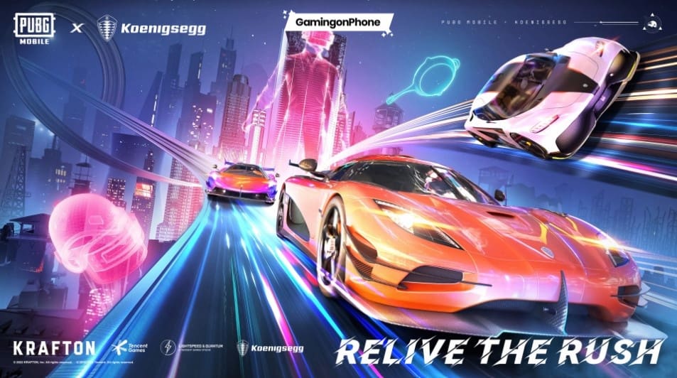 PUBG Mobile Koenigsegg second collaboration