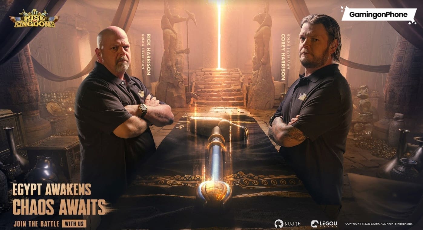 Rise of Kingdoms x Pawn Stars collaborates to promote the latest in-game  update