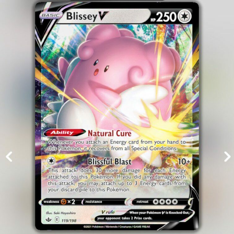 Pokemon TCG: Blissey V Deck