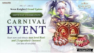 Seven Knights 2 300th Day Carnival event
