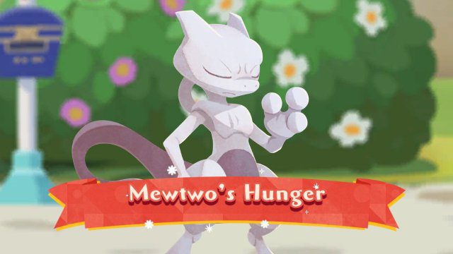 Mewtwo in Pokémon Café ReMix