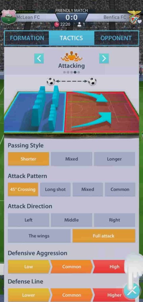Initiation of new tactics Top Football Manager 2023 Beginners Guide