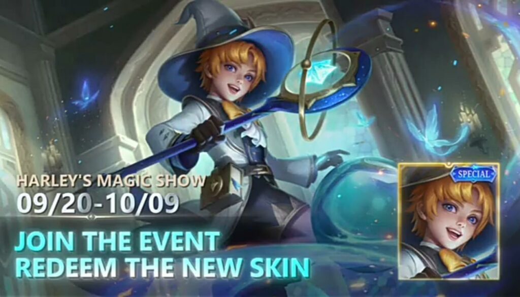 Mobile Legends September 2022 update Harley's magic show