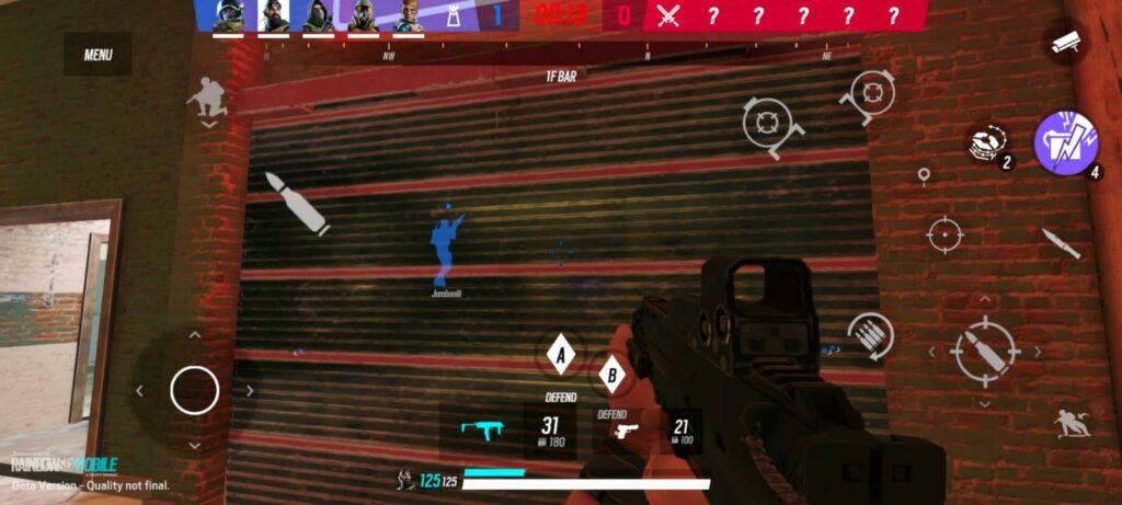 Rainbow six mobile use reinforcements