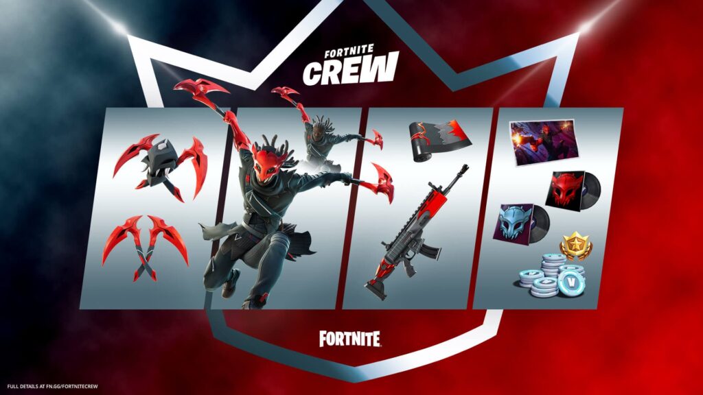 Fortnite October 2022 Crew Pack