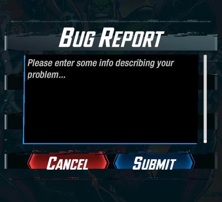 Marvel Snap Bug Report