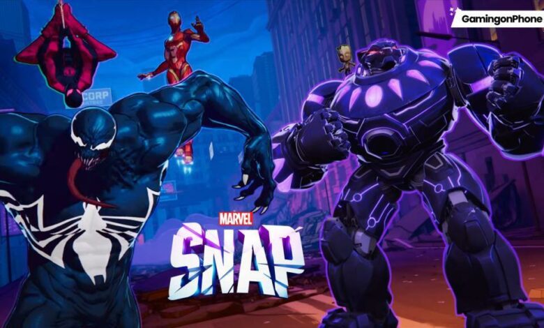 Marvel Snap Spider Man Venom Cover