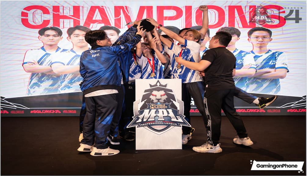 Mobile Legends: Bang Bang Professional League Singapore Season 4 champions