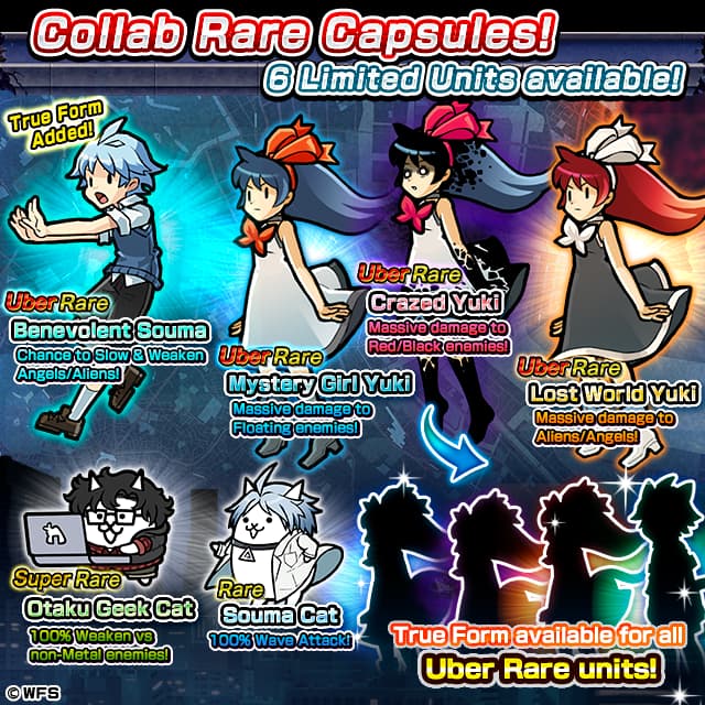 The Battle Cats Shoumetsu Toshi collaboration