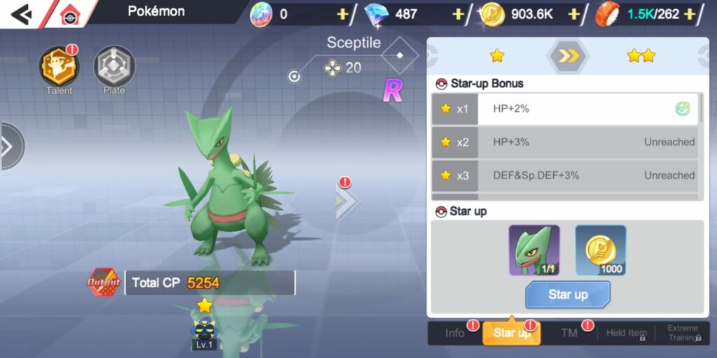 Monster Gym Championship increase star tier