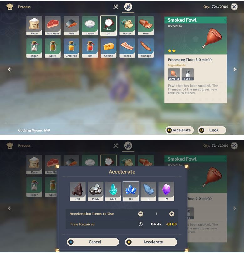 Genshin Impact Sumeru Reputation Rewards acclerate