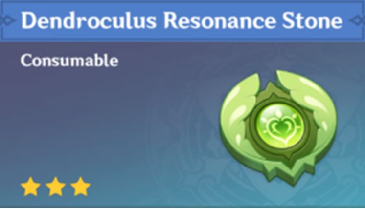 Dendroculus Resonance Stone