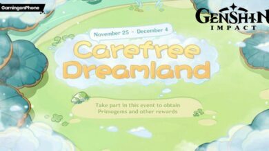Genshin Impact Carefree Dreamland Event Game Cover