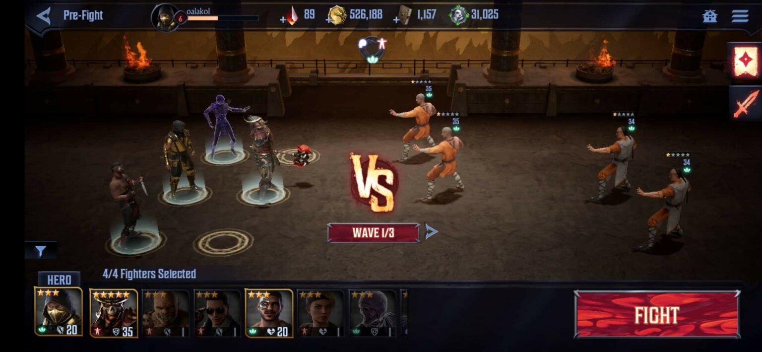 Mortal Kombat: Onslaught: Tips To Level Up Quickly In The Game