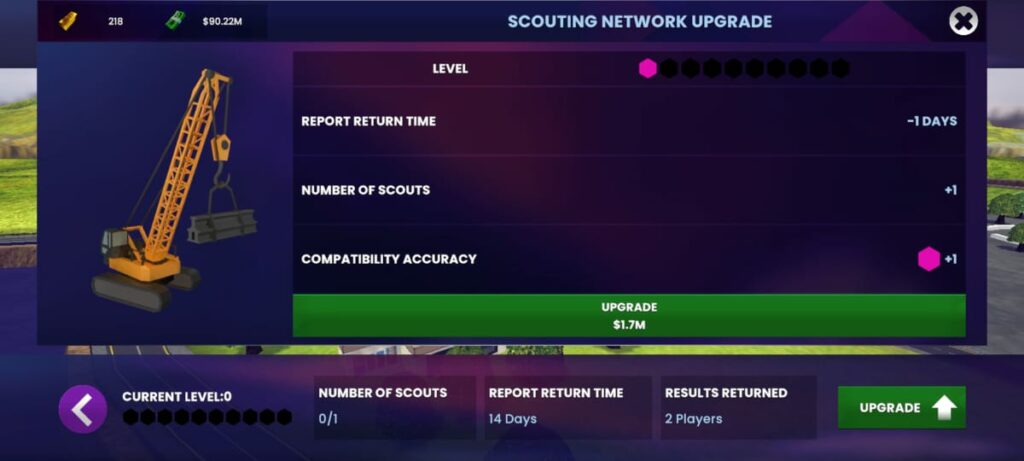 Soccer Manager 2024 Scouting Process