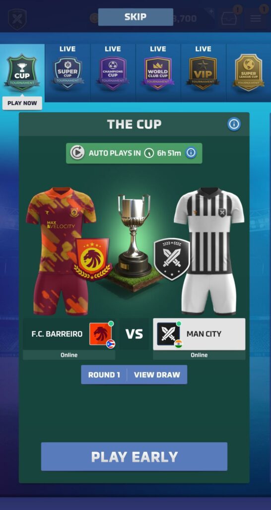 Soccer Matchday Manager 24 The Cup